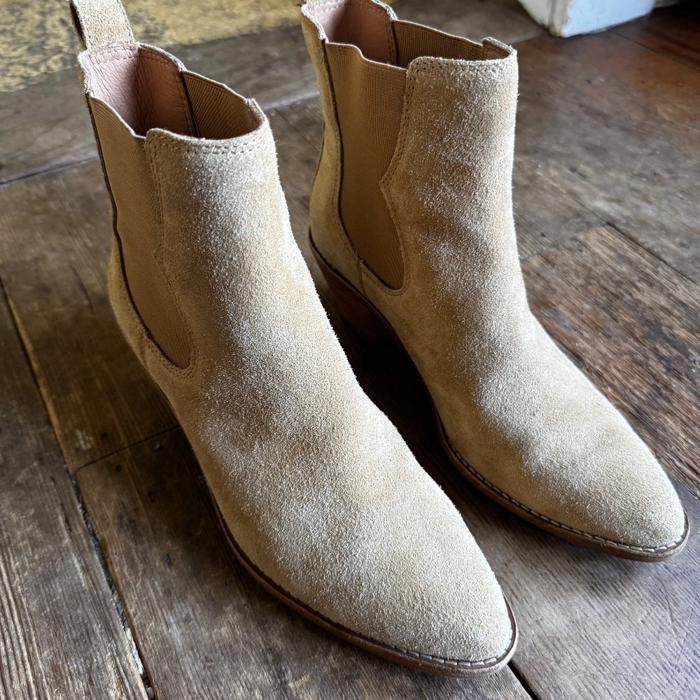 Madewell The Watkin ankle boot in suede Woman's size Womans 7
